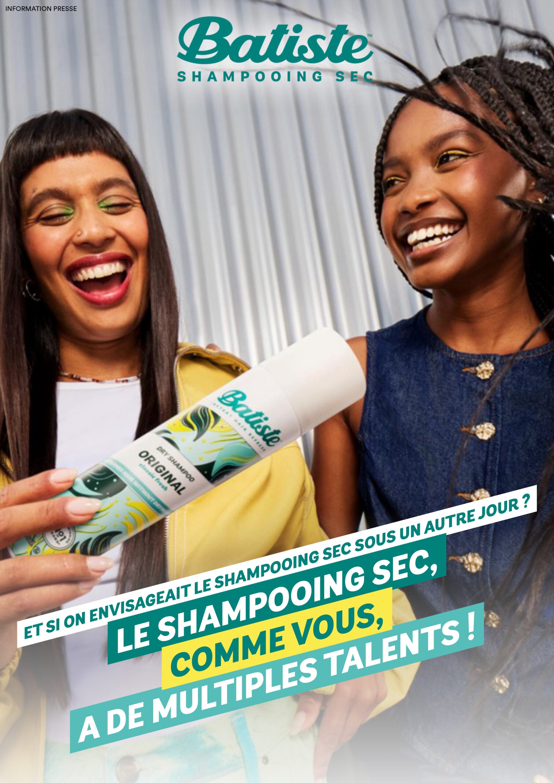 Batiste | Nouvelle Campagne Shampooing Sec
