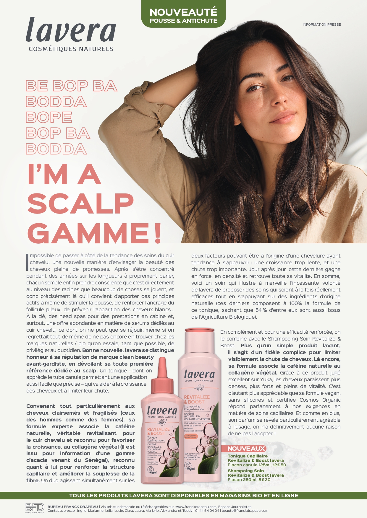 Lavera l Gamme Revitalize & Boost