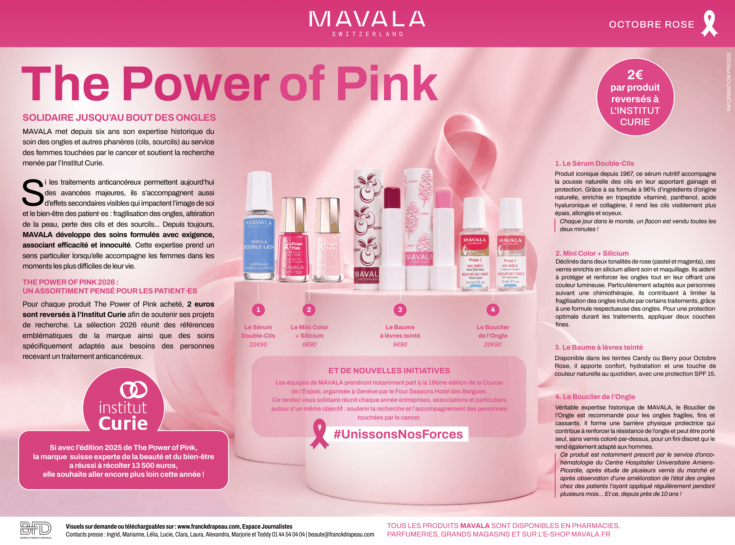 Mavala | Octobre Rose 2026