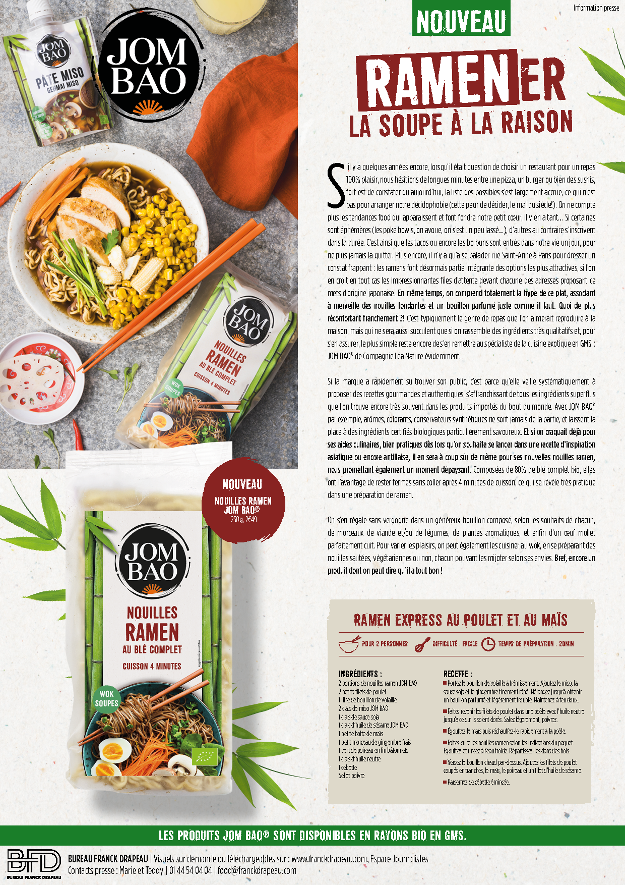 JOM BAO | Nouilles Ramen
