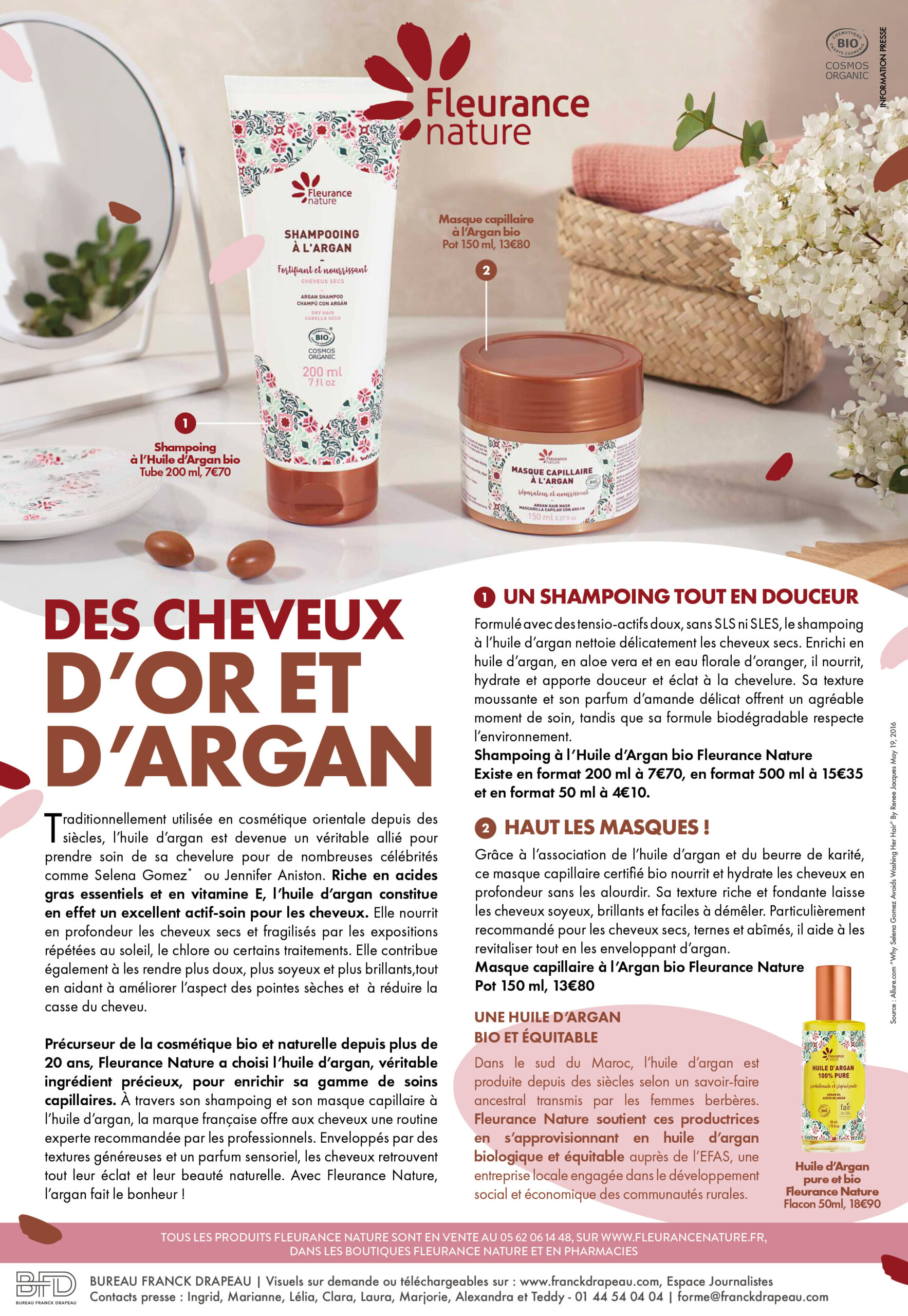 Fleurance Nature | Cheveux Argan