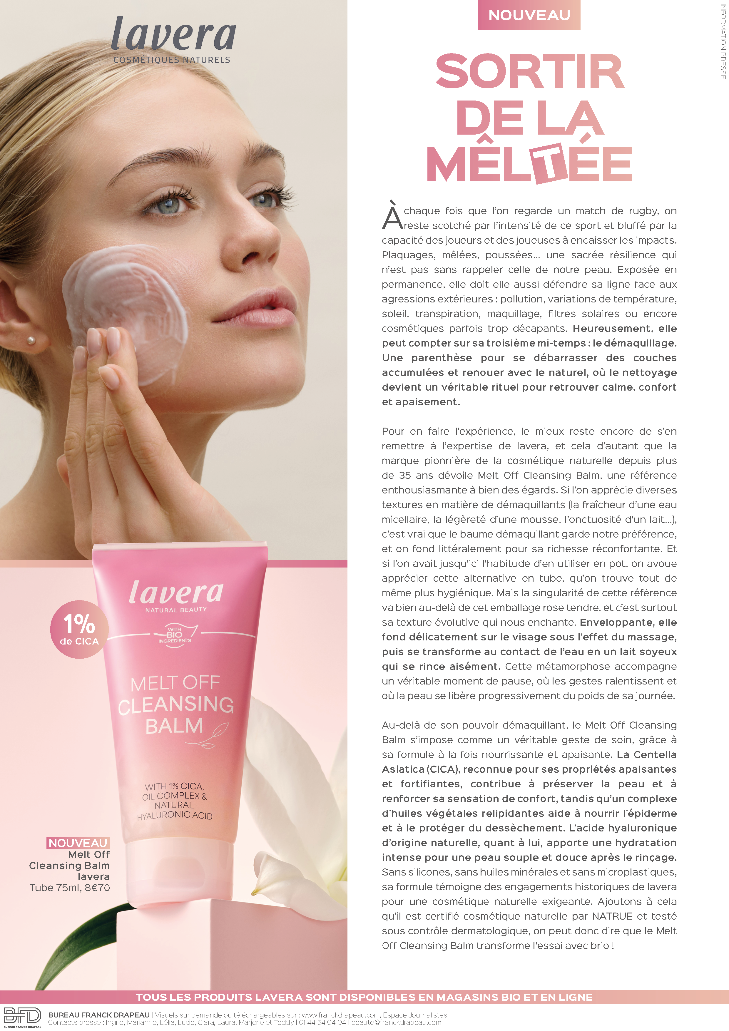 Lavera l Melt Off Cleansing Balm
