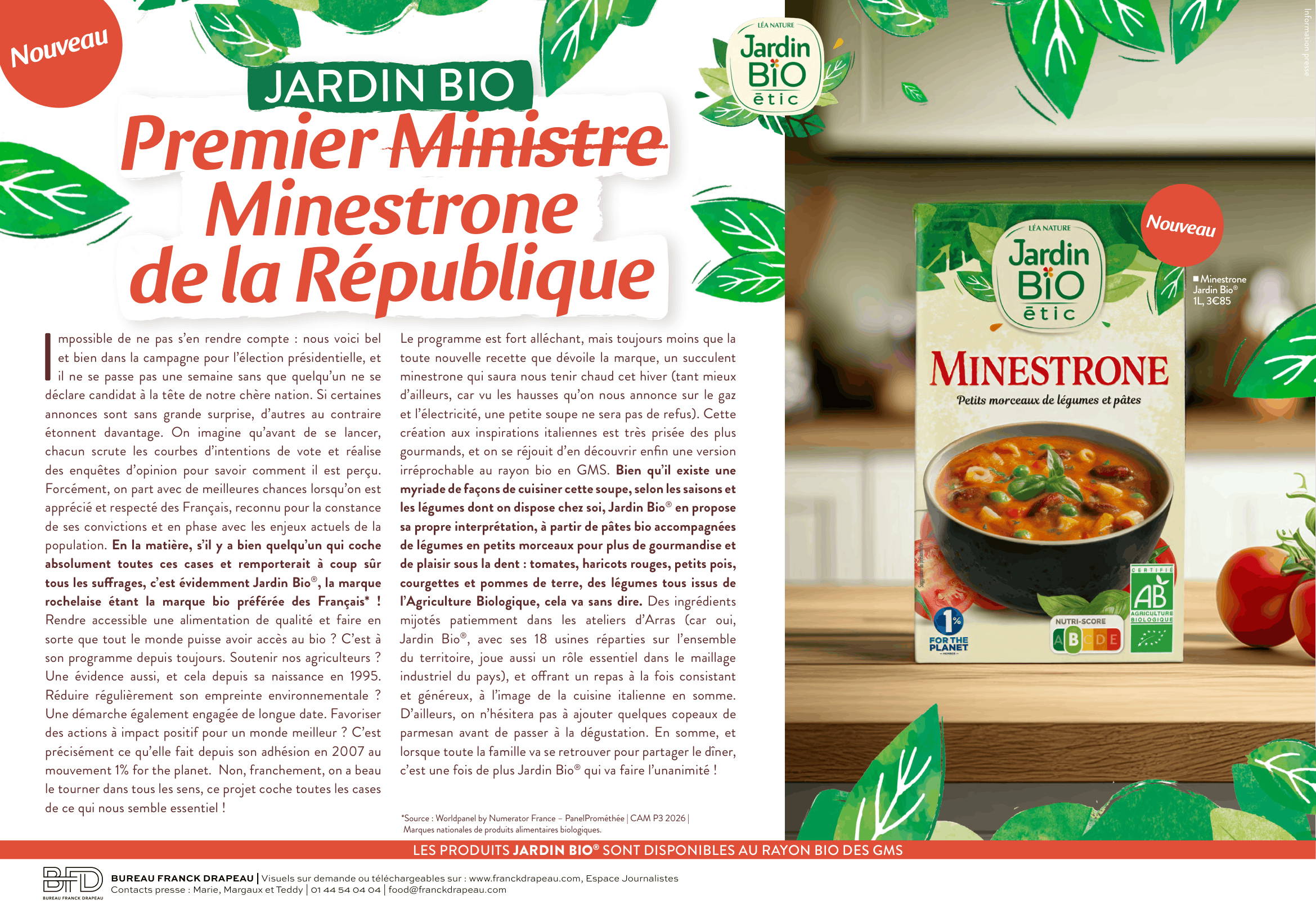 Jardin Bio étic | Minestrone