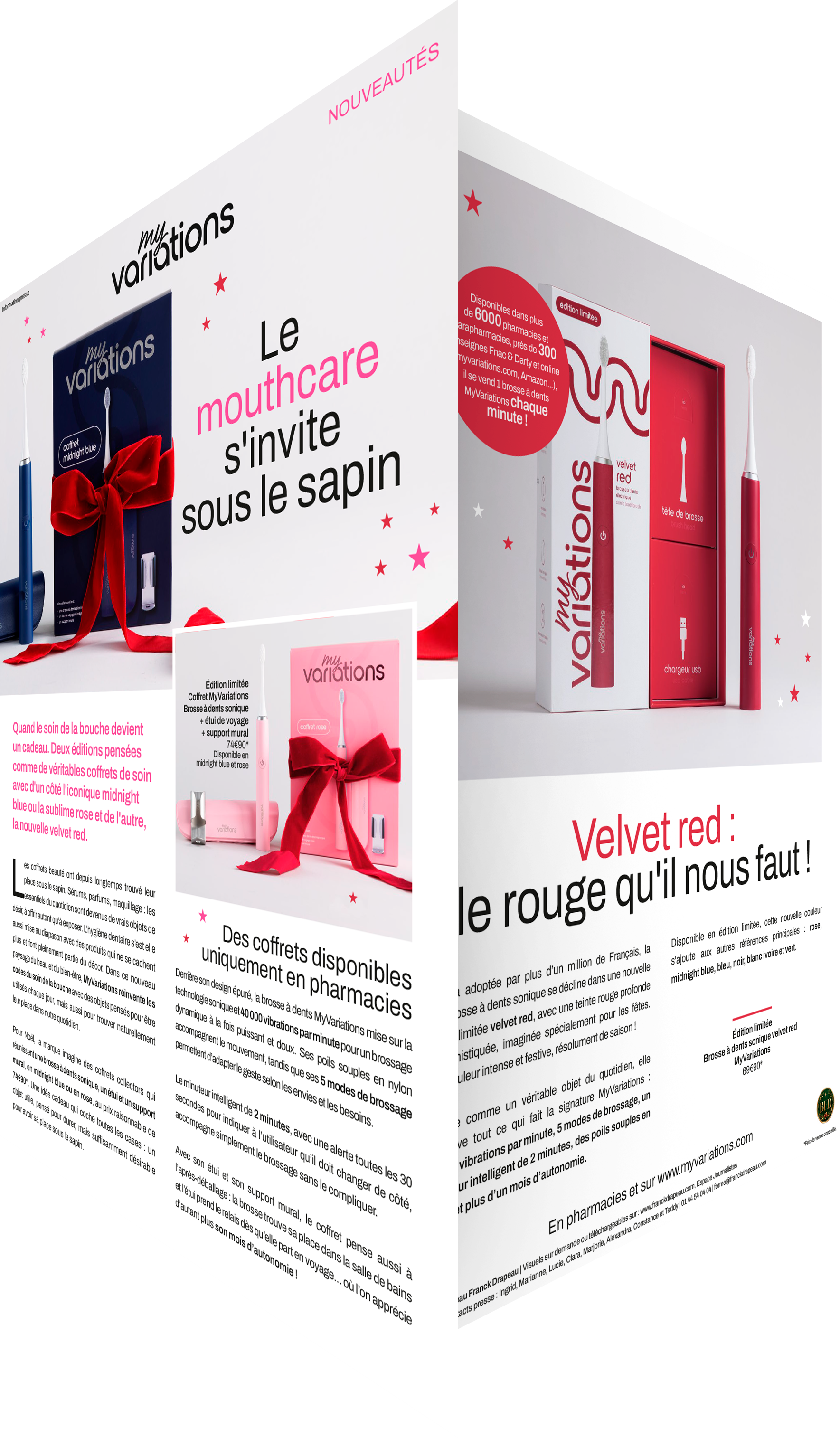 My Variations | Coffrets Noël & Velvet Red