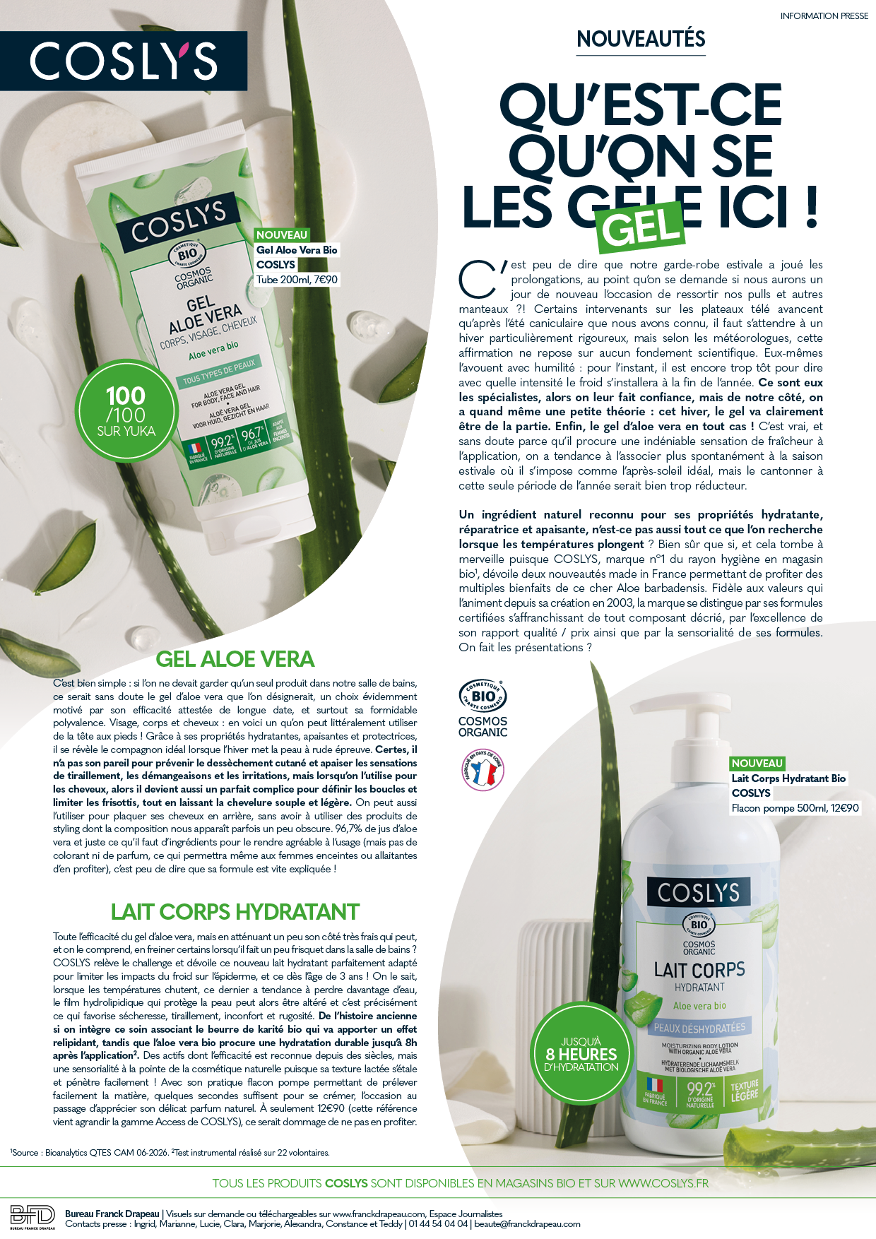 Coslys | Duo Aloe Vera